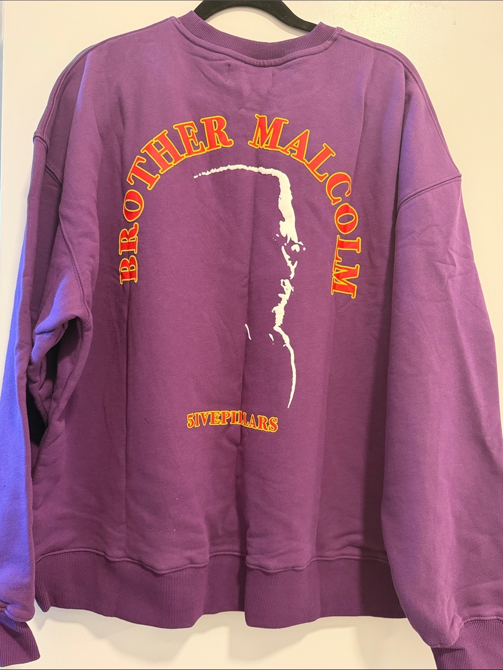 5IVEPILLARS Graphic Sweatshirt in Purple Size NEW never worn.